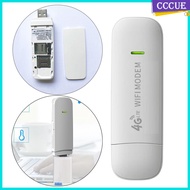 CCCUE 4G 5G LTE WiFi Hotspot Wireless Router USB Dongle 150Mbps Modem Sim Card