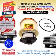 Hilux 2.4 Fortuner 2.4 (2016-2024) Diesel Filter 23390-0L070 23390-0E011 23390-0L100 GUN125 GUN126 G