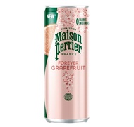 เพอร์ริเย่ น้ำแร่สปาร์กกิ้งรสเกรปฟรุตชมพู Perrier Sparking Natural Mineral Water Pink Grapefruit Fla