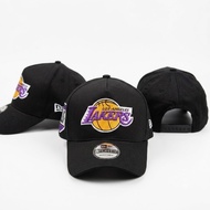 NEW ERA Official NBA Gear: Los Angeles Lakers Unisex Baseball Cap 8FORTY Adjustablenew era