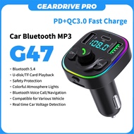 【G47 NEW】Wireless Bluetooth Car MP3 Player/Fast Charging Car Charger/ MP3 Car Charger/FM Transmitter
