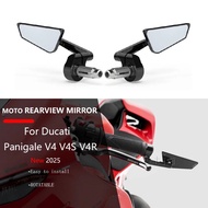 Fit For Ducati Panigale V4 V4S V4R 2025 NEW Motorcycle Aluminum  Rearview Mirror Motorbike Bike Hand