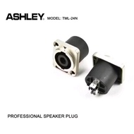 ORIGINAL Ashley TML-24N 4 Pin Speakon Socket Ashley TML24N Spikon Socket Ashley TML 24N Socket