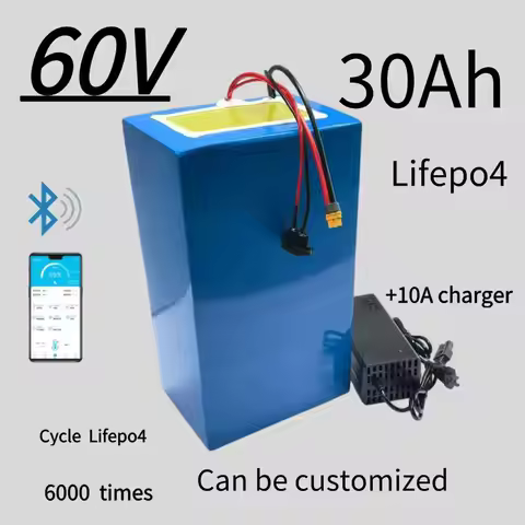 60v 30ah Lifepo4 battery pack 16S6P 21700 750W-3000W High Power Electric vehicle Scooter Motorcycle 