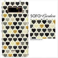 【Sara Garden】客製化 手機殼 Samsung 三星 Galaxy A50 愛心 金箔 圓點 保護殼 硬殼