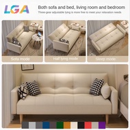 Rental Living Bed Couch Sofa LGA WE Multi-Functional Room Small Family Folding Simple Bed 2 3 Seater