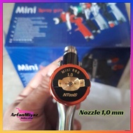 Spray Gun NTools Mini 888 HVLP Nozzle 10mm Dan 12mm Tabung 250ml Original