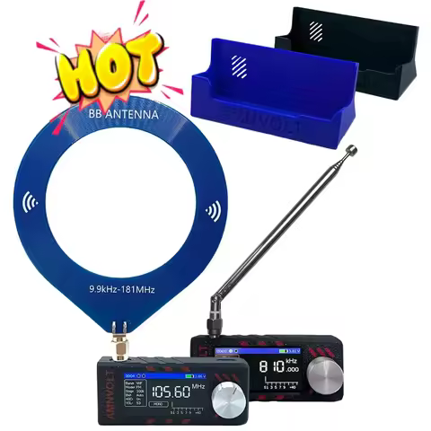 V3S AMNVOLT Mini SI4732 DSP Full Band Pocket Radio FM AM (MW/SW) SSB (LSB/USB) Modes All Band Radio 