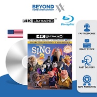 Sing 2 Collector's Edition [4K Ultra HD + Bluray][LIKE NEW]  Blu Ray Disc High Definition