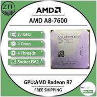 A8-7600 A8-Series AMD A8 7600B 3.1GHz Quad-Core AD7600YBI44JA/ AD760BYBI44JA Prise FM2 +