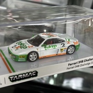 TW 1: 64 Ferrari Ferrari 348 Challenge Alloy Car Model Tarmac