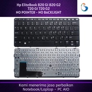 Keyboard hp EliteBook 820 G1 820 G2 720 G1 720 G2 No Pointer No Backlight