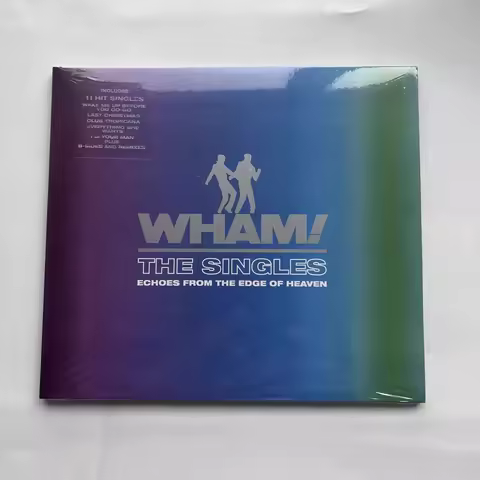 WHAM George Michael Music CD The Singles Echoes From The Edge Of Heaven Album Music Record Cosplay W