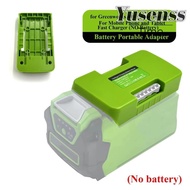 YUSENSS Belt Clip, Portable 40V Lithium Battery Adapter Holder,  Multifunctional USB Type-C Charger 