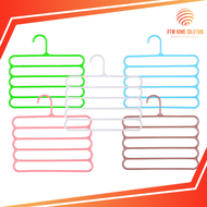 ⭐多功能 5 层架 防滑裤子领带毛巾衣服架⭐Multifunctional 5 Tier Rack Non-Slip Pants Tie Towel Clothes Rack⭐Rak 5 Tingkat Berbilang fungsi Rak Pakaian Tidak Licin Seluar Ikat⭐