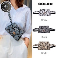 Perfectwear Capcap Small Fashionable Women's Chest Bag PU Leather Small Belt Loop Bag/Pouch