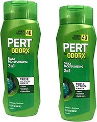 Pert Plus 2-in-1 Shampoo Plus Conditioner, Normal Hair 13.50 oz (Pack of 2)