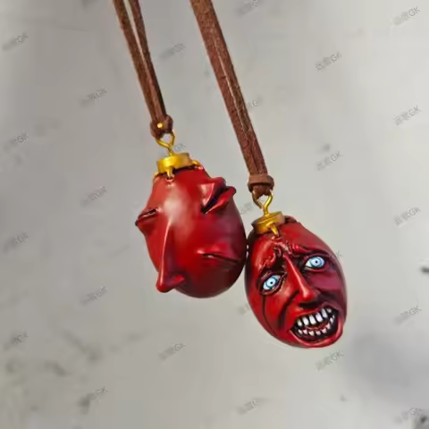 Punk Anime 1997 Behelit Griffith Egg of King Necklace Cosplay Accessories The Golden Age Arc Pendant