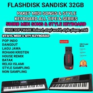 FLASHDISK  KEYBOARD - FLASHDISK STYLE SONG KEYBOARD - STYLE KEYBOARD YAMAHA -  FLASHDISK UNTUK KEYBO