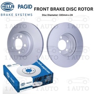 HELLA PAGID FRONT DEPAN BRAKE DISC ROTOR BMW F30 328i F34 GT 328i 330i F33 428i F34 428i