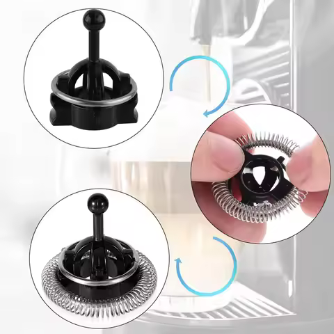 T83C-4Pcs Spring Coils For Nespresso Aeroccino 3/4 / Plus Whisk, Stainless Steel Milk Frother Whisk