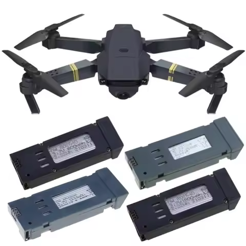 3.7V 600mAh 850mAh 1200mAh 1800mAh Lithium Battery E58 S168 JY019 JD19 Quadcopter Spare Parts