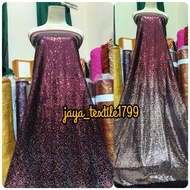 Premium sequin tile fabric / gradient sequin tile fabric