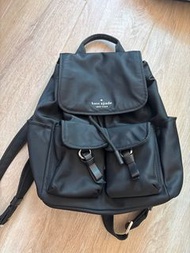 #地球日優惠  Kate spade nylon backpack black travel 黑色 背囊 尼龍 背包 旅行必備