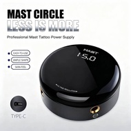 Mast Tattoo Power Supply Halo2 Circle Digital Display Voltage One Touch Easy Use OLED Power Supply f