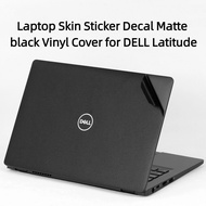 Laptop Skin Sticker Decal Matte Black Vinyl Cover for DELL Latitude 5420 5430 3420 Latitude 7420 743