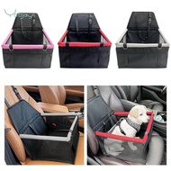 [szlztmy1] Dog Car Seat Bed Waterproof Pet Carrier Folding Lightweight Dog Car Seat Bed