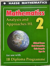 Haese Mathematics Analysis and Approaches HL 2 IB Diploma Programme