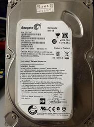 Seagate 500G 3.5吋硬碟 ST500DM002 良品 無壞軌 研究 報帳 救資料的最愛NO.907