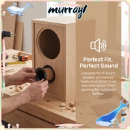 MURRAY 2PCS E302 Speaker Port Tubes, 72mm x 118mm for 6-8 Inch Speakers Bass Enhancer, Replacement 5