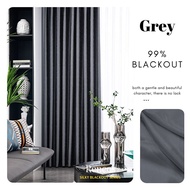 ♧RENEOS 99 Blackout Curtain 270cm Height Langsir 270cm Labuh Langsir Sliding Door 3 Panel Langsir La