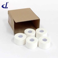 5 Rolls 3.8cm x 10m Cotton Sports tape No elasticity For Athlete Protection and Wrapping Strapping t