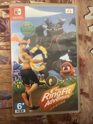 【Switch 二手遊戲】Ring Fit Adventure 健身環大冒險｜港版中文｜有盒有卡｜幾乎全新｜淨遊戲不連健身環