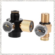 PCP Air Tank Cylinder Regulator Adjustable Pressure 0-2800Psi &amp Tank Pin Valve 300Bar