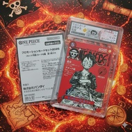 Gift box slab magazine card ST21-014 Monkey D Luffy SR ONE PIECE magazine Vol 20 Japanese Red NF44 6