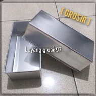 7 CM High Square Tin / Bolu Tin / Bread Tin / Cake Tin / Square Tin