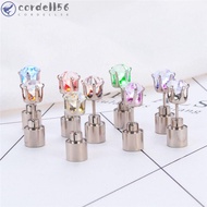 CORDELL Glow Earrings Dazzling Earring Personality Rhinestones Bar Trinket DJ Dance Party Men Earrin