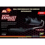 RED LEO REDLEO RL EXHAUST CUTTING STANDARD Y15ZR Y15Z Y15 35MM 38MM SIZE EXZOS YAMAHA STD OPEN ESR