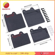 [Baosity1] 2Pcs Simulation S Mudguard Soft Rubber  1:8 Scale DIY Accs Mudflaps for RC Hobby Car for 