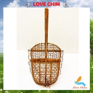 Bird trap cage, LOVE BIRD super sensitive bamboo trap cage