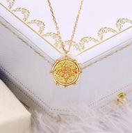 AHKLO Anime Cardcaptor Sakura Card Captor Clear Card Dream Clow S925 Silver Necklace Wand Star OST O