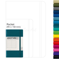 Leuchtturm1917 Hardcover Pocket Notebook (A6) with Ruled / Dotted / Squared / Plain, Numbered Pages 