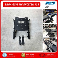 Baga Givi MF Exciter 135 Foldable Genuine New Model Stainless Steel Givi Case Mount for Easy Install