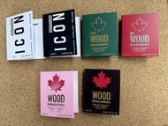 DSQUARED2 Wood / Icon / Red Wood / Green Wood 或其他1ml 試管小香水（每支）