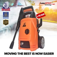 APACHE TurboSpray HM4411-MAX 110 BAR High Pressure Cleaner Water Jet Pump Sprayer Washer Jet