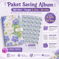 [PART 1] Saving Package Complete AestheticAlbum with Target Number Savings Stickers 2 Million - 30 M
